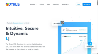Dya.us website