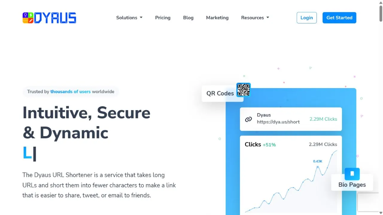 Dya.us campaign tools homepage