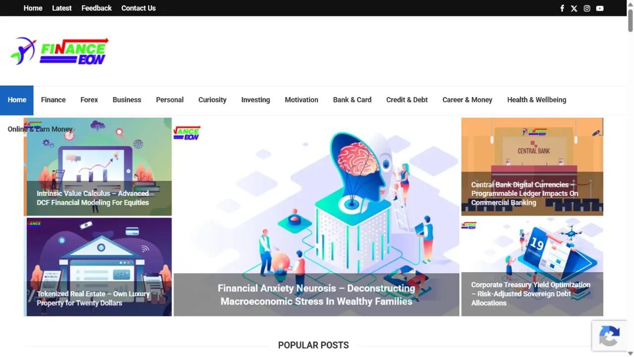 Finance Bow finance publication homepage