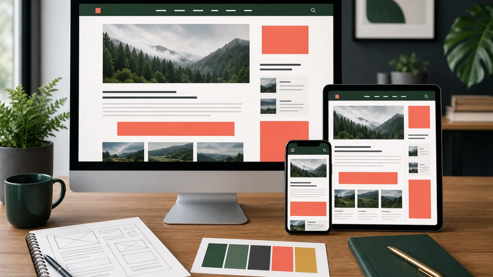 WordPress design for AdSense